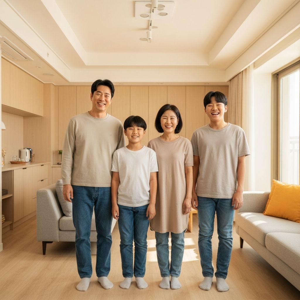 미미홈케어 청소 후 행복한 가족